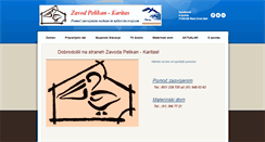 Desktop Screenshot of pelikan.karitas.si